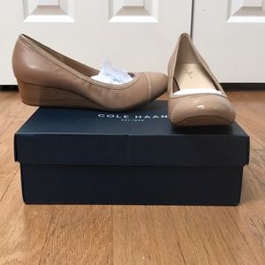 Cole Haan Milly Wedge - Sandstone Sz 9B